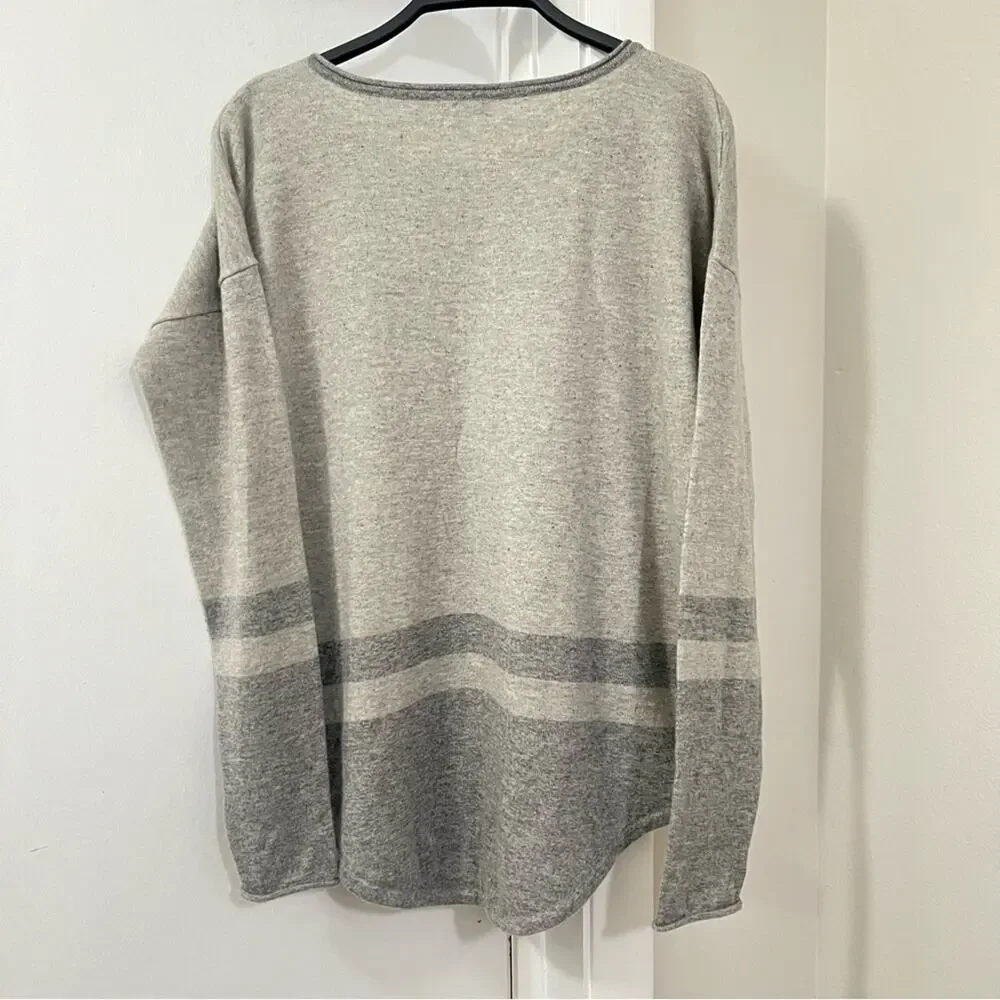 Smartwool Grey Akamina Crew Neck Sweater Size Small - Picture 3 of 8